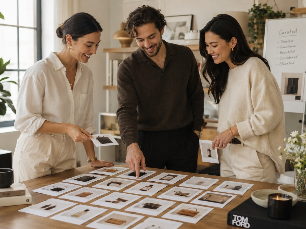 A beautifully wrapped gift, reflecting AGLAEA's attention to detail